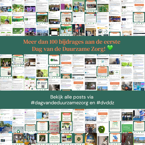 Collage Dag van de Duurzame Zorg 2024