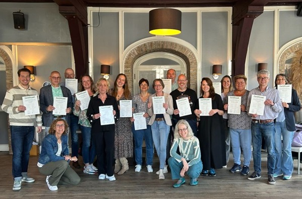 Geslaagden van de derde trainingsreeks